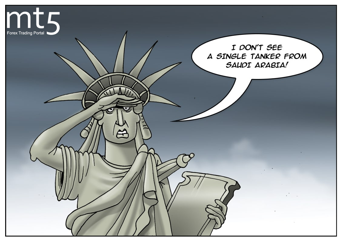 Saudi oil exports to US drop in June