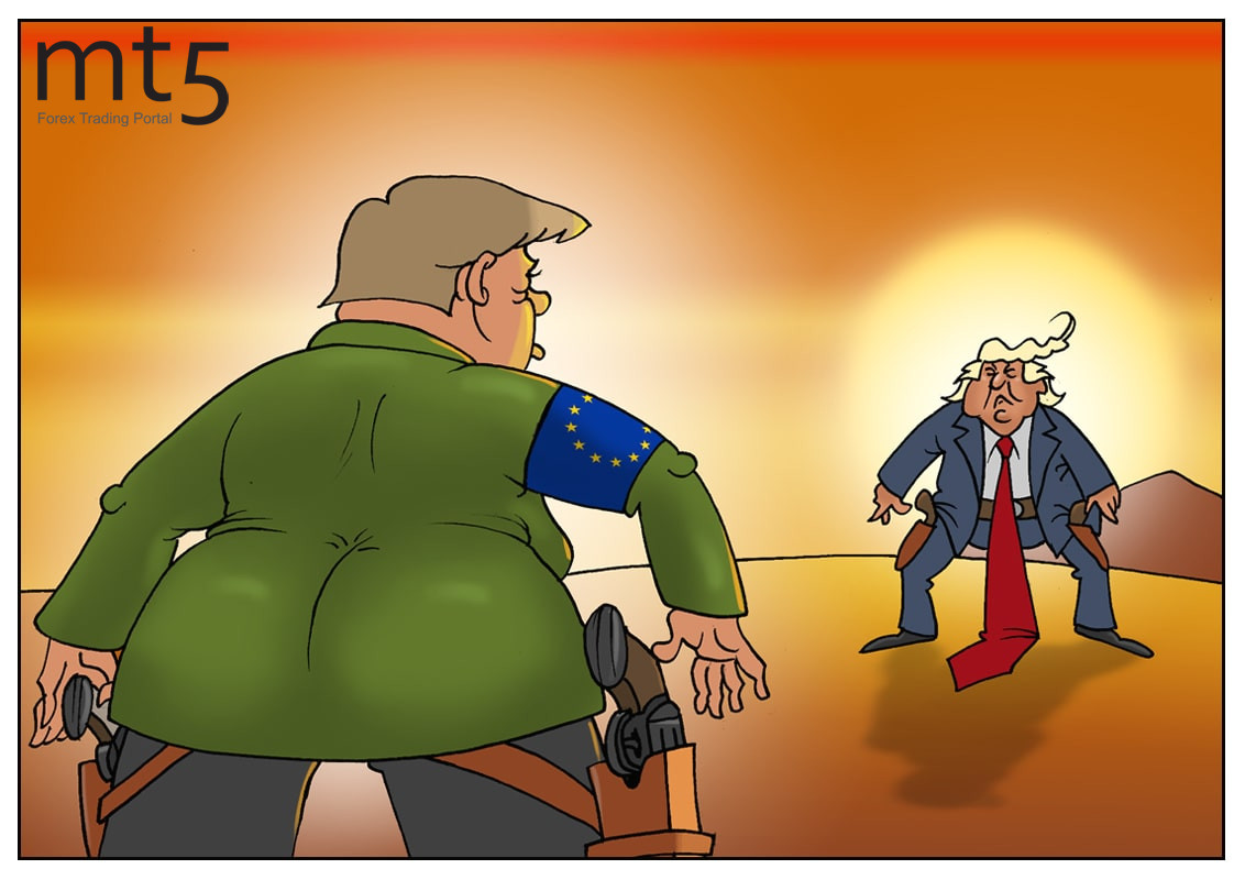 US-EU trade confrontation likely to turn into full-blown trade war