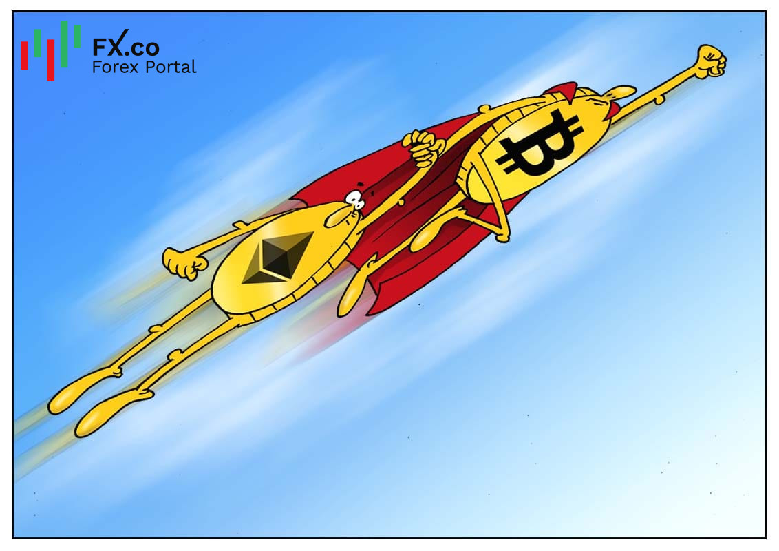 Биткоин готов разделить свой успех и тянет наверх всех!