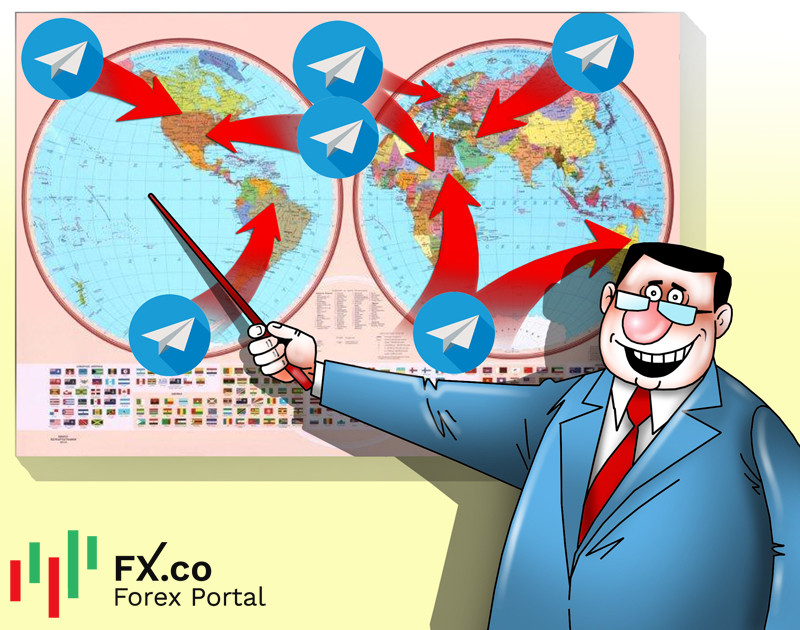 Приложение Telegram обрело мировую популярность