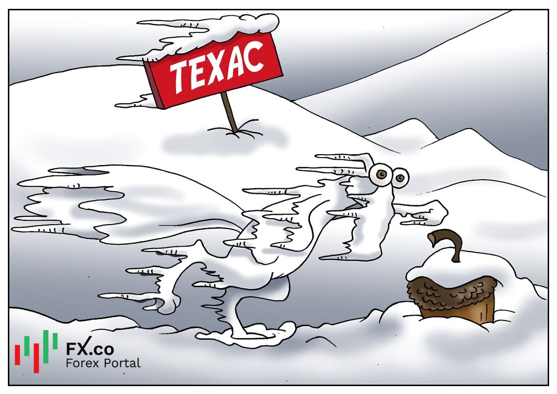 Суровые сибирские морозы Техас воспринял как реальную угрозу