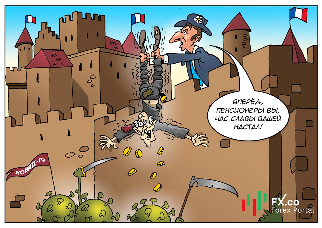 Франция: ударим по коронавирусу деньгами пенсионеров!