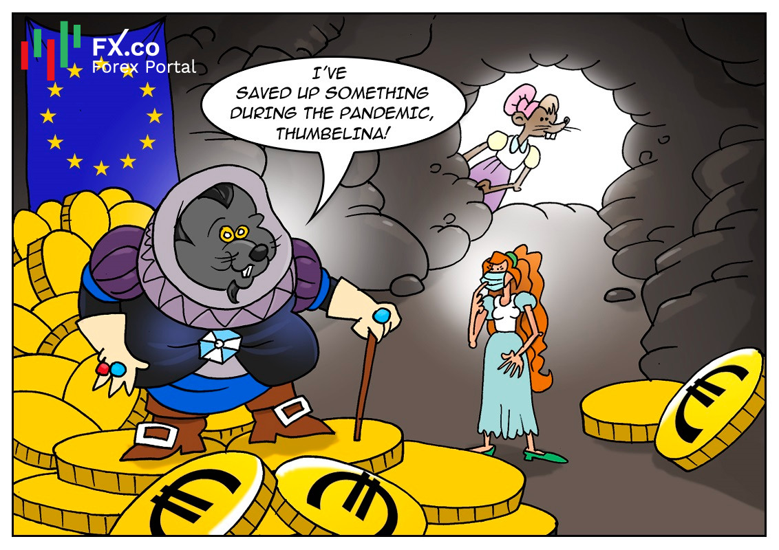 Eropa mengumpulkan lebih dari &euro;700 miliar dalam kelebihan tabungan