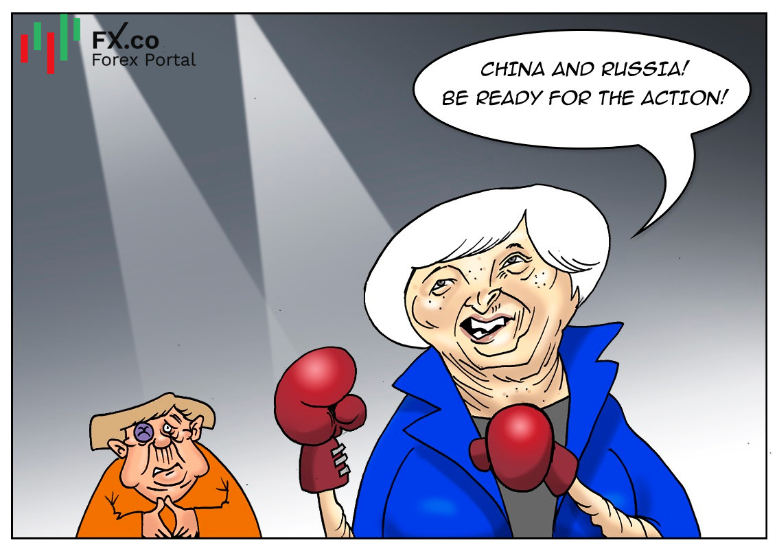 Janet Yellen sets up US and EU to create unified front