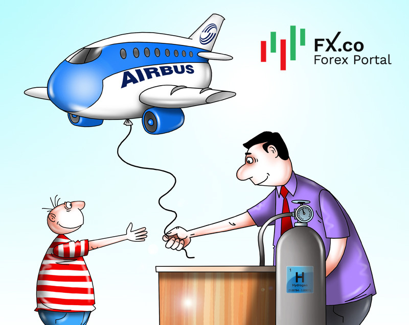 Airbus: создадим самолет, где топливо &ndash; водород!