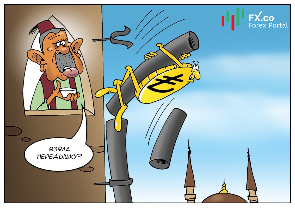 Очередное мощное падение испортило валюте настроение