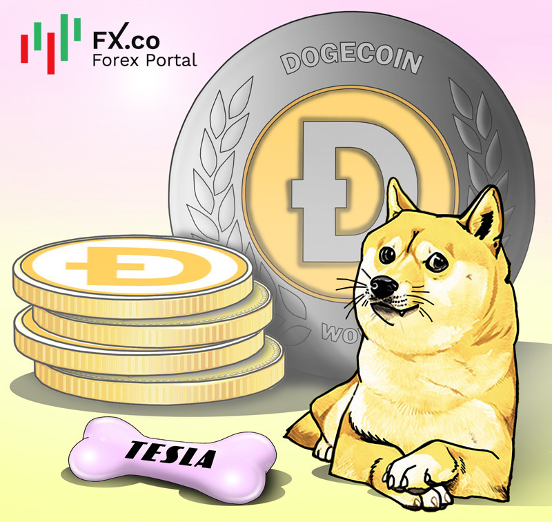 Tesla to accept Dogecoin for merchandise