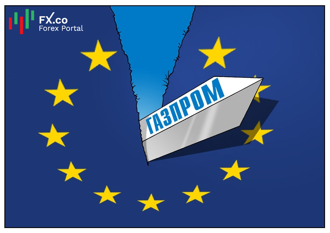 Европа: Как только газ сюда пошел, у нас наметился раскол