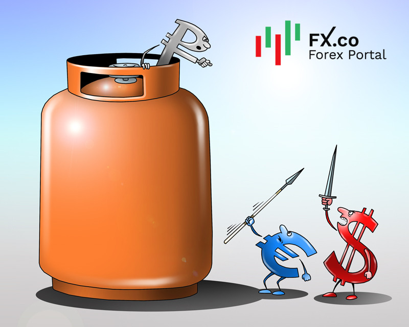 Германия тяжко вздыхает и газ в хранилищах считает. А доллары и евро ждут: их для оплаты не берут!