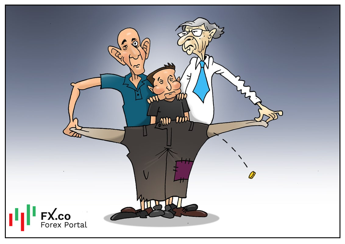 Денег нет: Хотели все остаться при своих, но разделили минус на троих