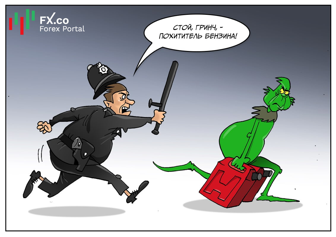 Британцы: Чтобы немного сгладить стресс, воруем мы бензин на АЗС