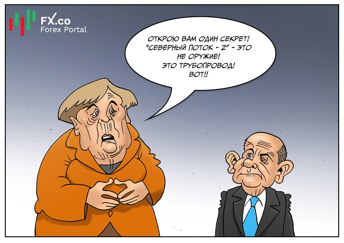 Ангела Меркель: Давайте скажем дружно, газ – это не оружие!