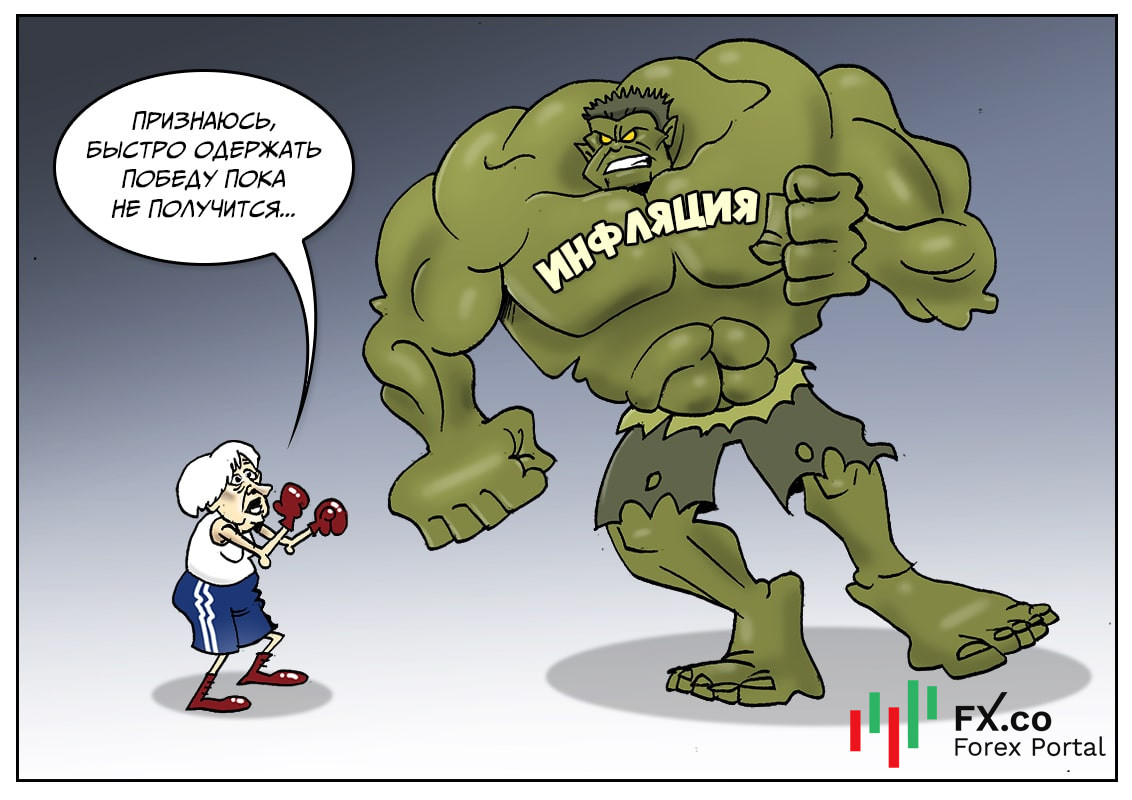 Ходить не надо далеко – решить проблему ведь легко. Нам стоит лишь произнести: инфляция, не расти!