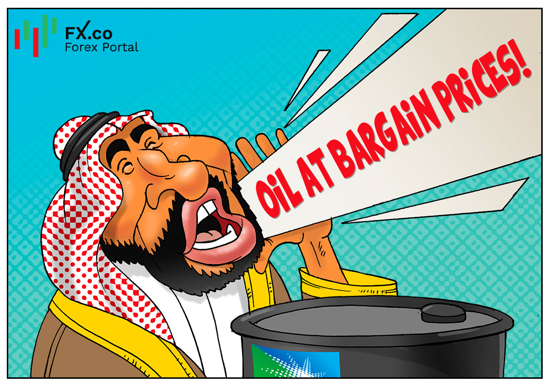 Saudi Arabia slashes oil prices as competition rises