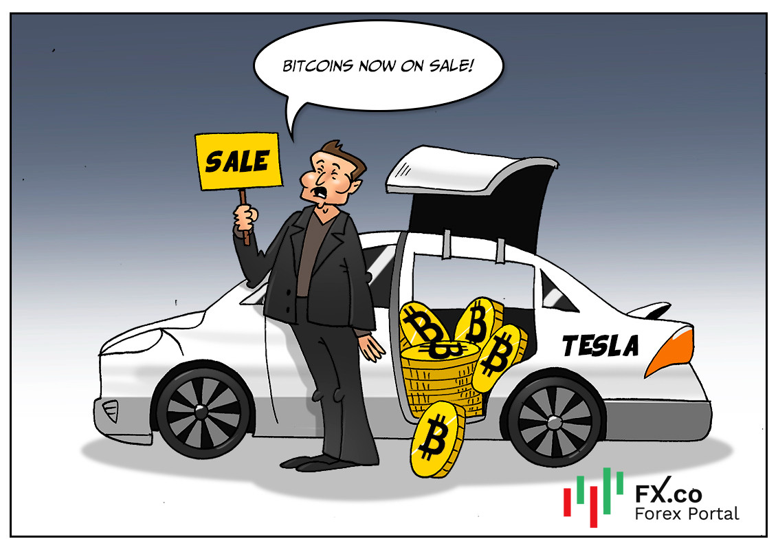 บริษัท Tesla ทิ้งการถือครองบิทคอยน์ 