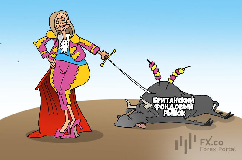 Лише на пост зайшла Ліз Трас – і ринок фондовий згас