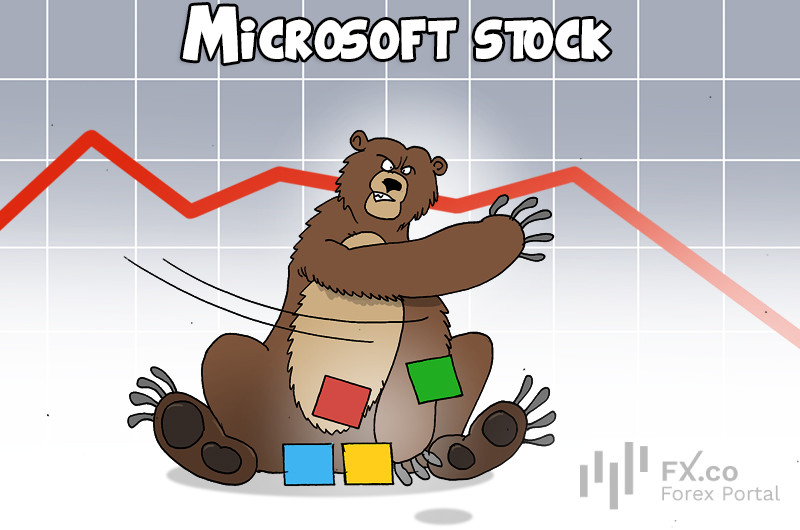 Microsoft stocks drop amid quarterly report