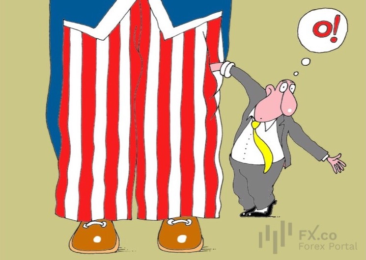 Риск дефолта США вырос более чем в 3 раза