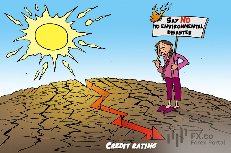 Global warming to degrade credit ratings of 59 countries