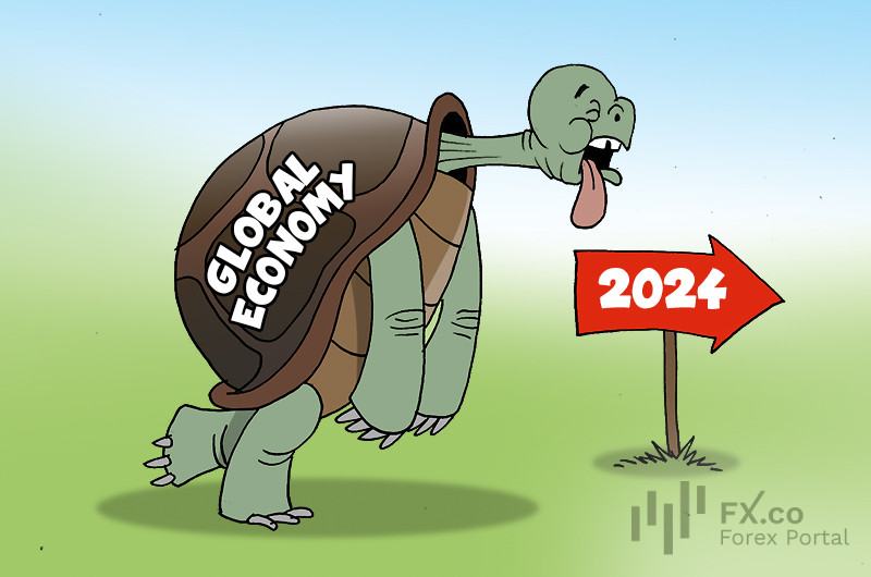 Economists gloomy on global prospects for 2024