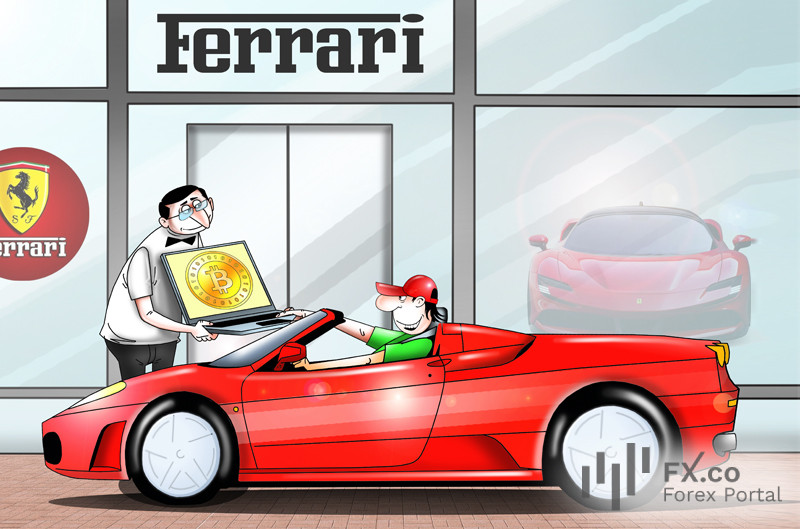 Автомобили Ferrari намного ценнее стали: за криптовалюту их продают &ndash; цифровое золото за бренд берут!
