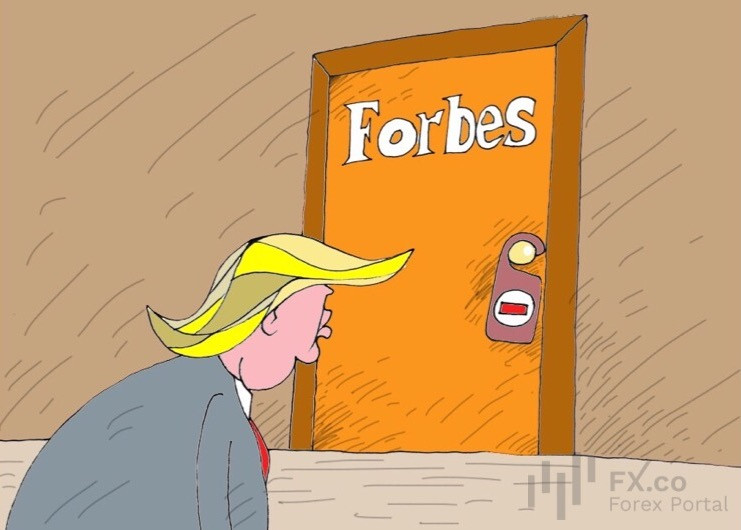 Donald Trump drops off Forbes 400 list