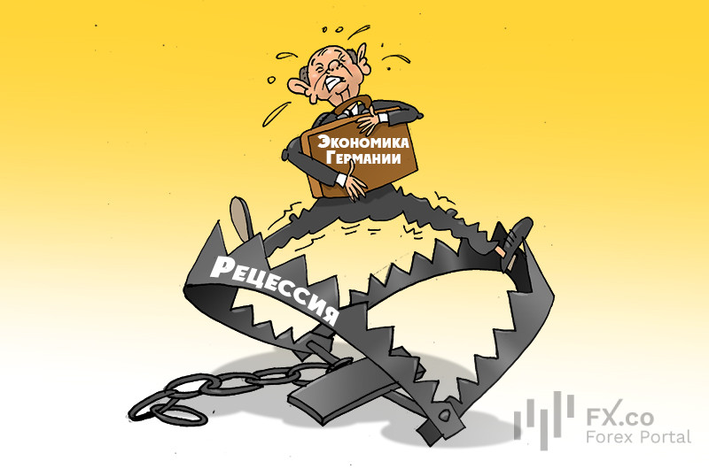 Локомотив Европы &ndash; экономика ФРГ &ndash; забуксовал: он в капкан рецессии чуть не попал!
