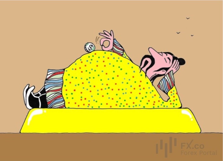 Китаю мало золота! Он в этом &laquo;ненасытен&raquo; и драгметалл скупает, щедрою рукою доллары отсыпав!