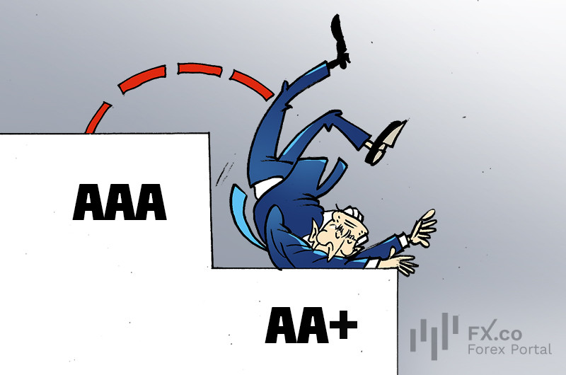 Moody's: подними, США, рейтинг свой упавший! Он скатился к негативному! Неужели страшно?