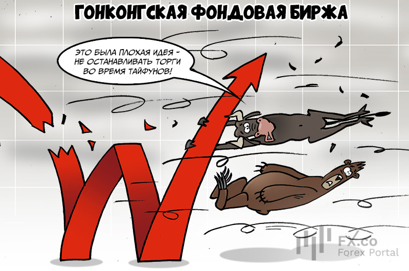 В Гонконге ожидается тайфун? Биржу обещают не закрывать в канун