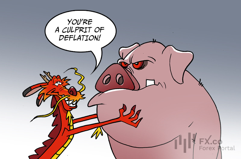 La econom&iacute;a de China podr&iacute;a verse afectada por la ca&iacute;da de los precios de la carne de cerdo