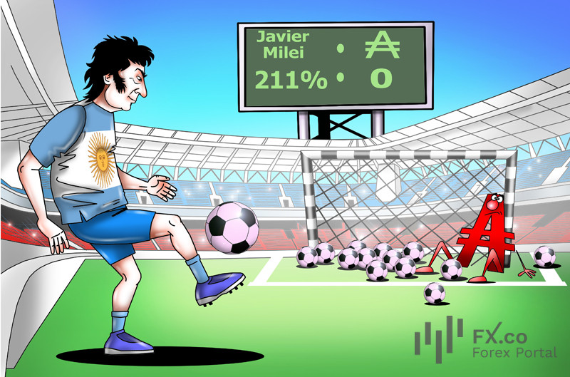 Инфляция в Аргентине гол в ворота экономики забила: она идет на рекорд и до 211% растет!