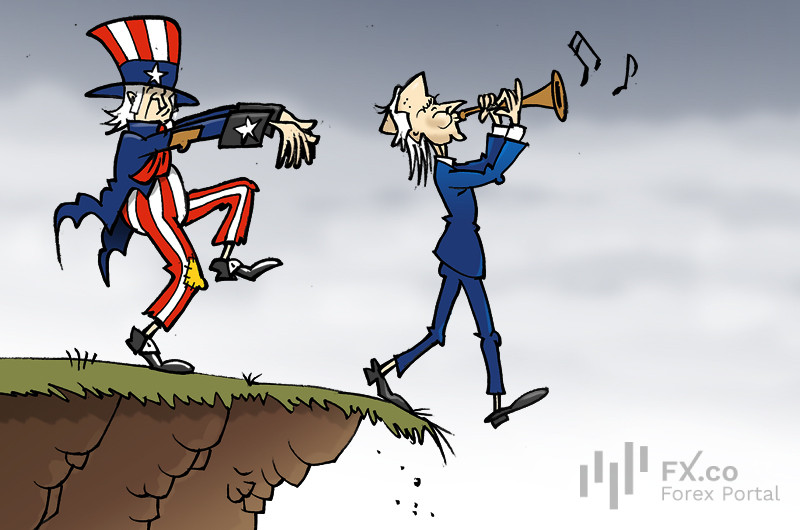 США: мы косо и криво идем к краю обрыва! Госдолг экономике мешает и новые угрозы порождает!