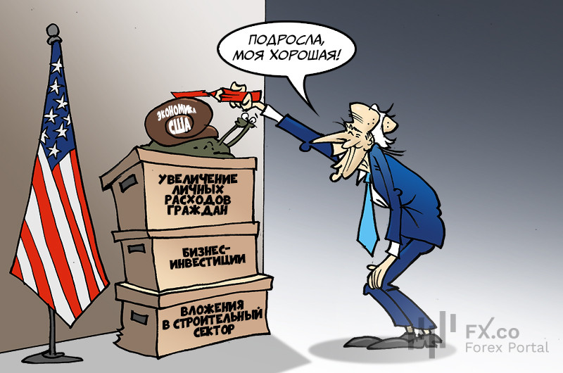 США: наша экономика идет вперед! Радует успехами и постоянно растет!