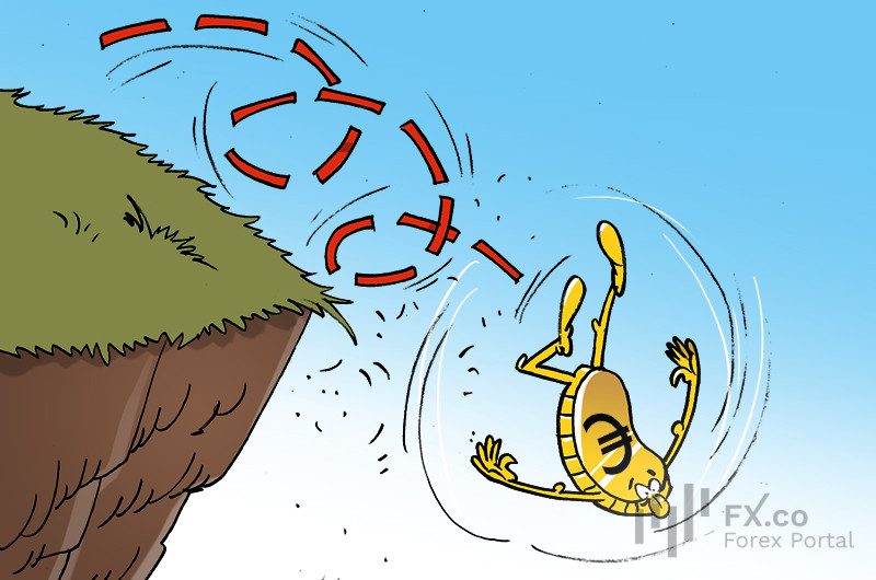 Евро удержать позиции стремится, но может резко с горки покатиться!