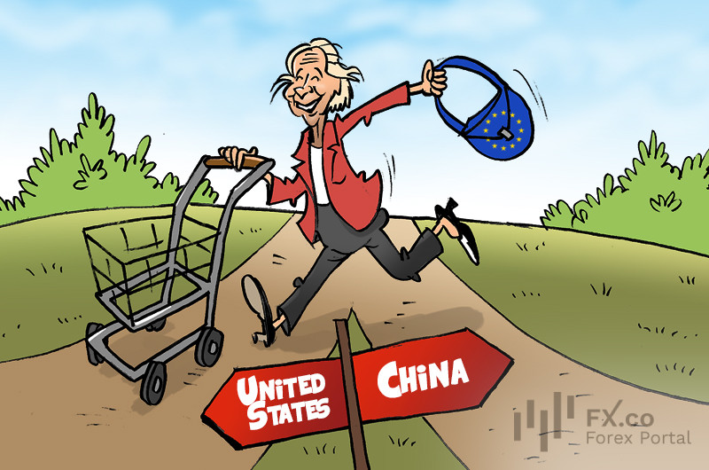 EU juggles trade responsibilities: US wins, China gets crumb