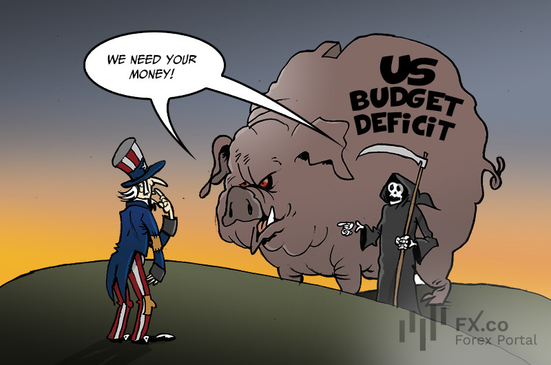 Humongous US budget deficit alarms markets and analysts