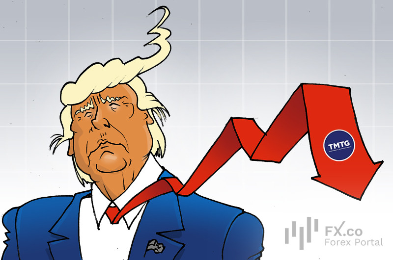 Stocks of Trump Media hit rock bottom