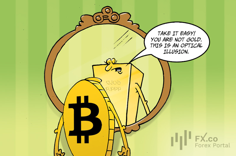 Bitcoin could hardly replace gold