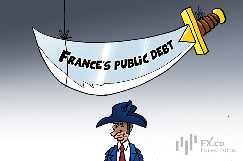 France’s economy limping due to enormous public debt