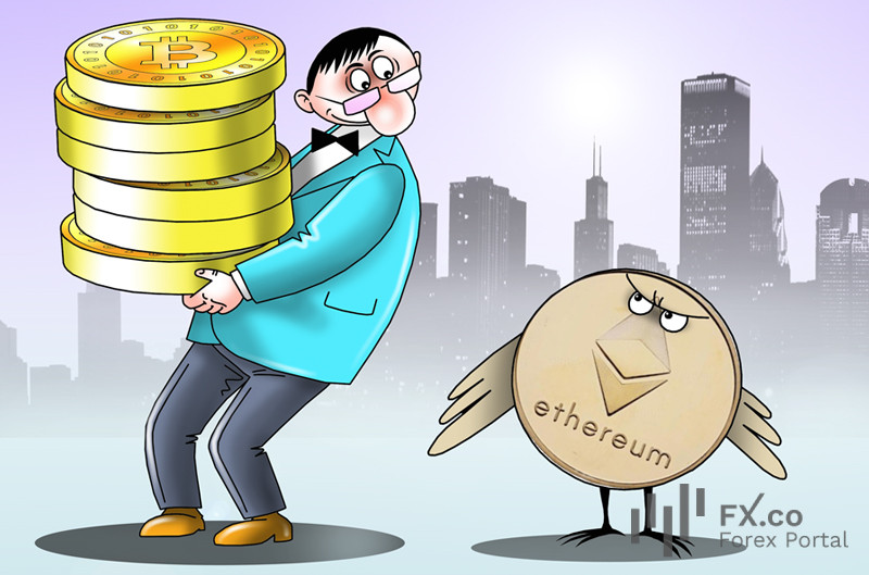 Биткоин привлекательности не теряет! Он доминировать на рынке продолжает!