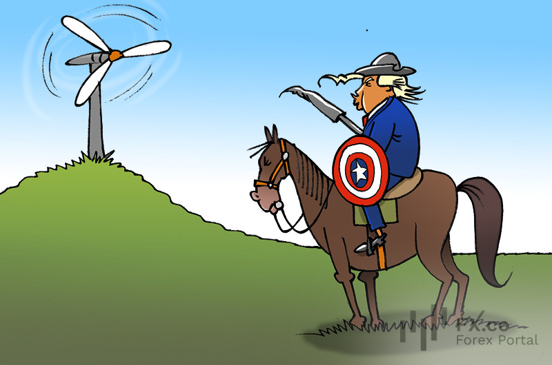 Presiden AS Dilihat Berjuang Menentang “Kincir Angin” Seperti Don Quixote