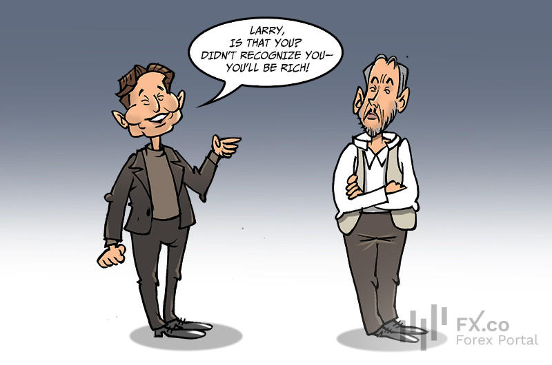 Larry Ellison overtakes Musk and claims top spot on world's richest list
