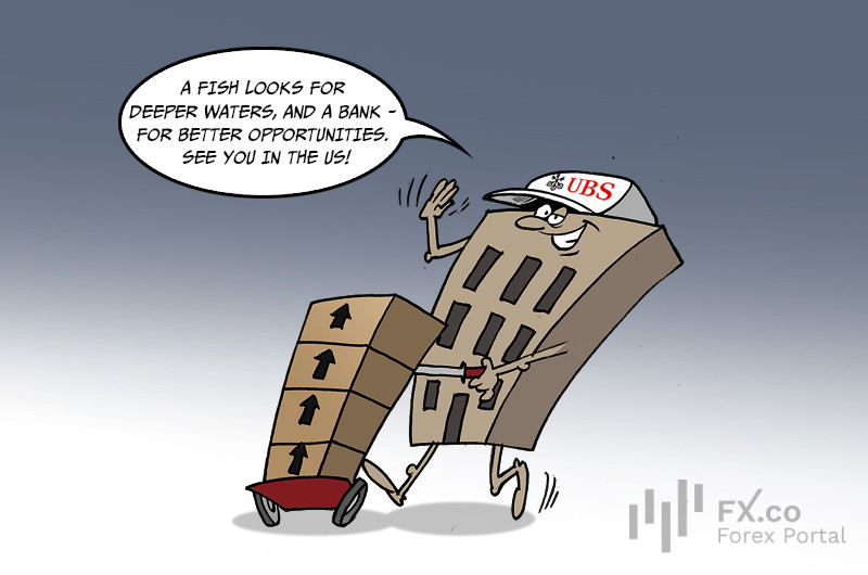 Largest Swiss bank plans to move to US