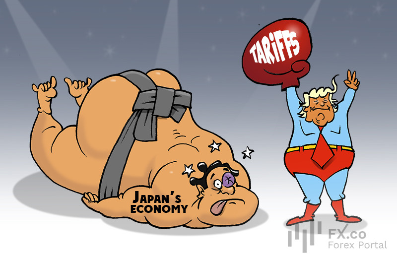 Japan's economy experiences decline amid US tariff pressure