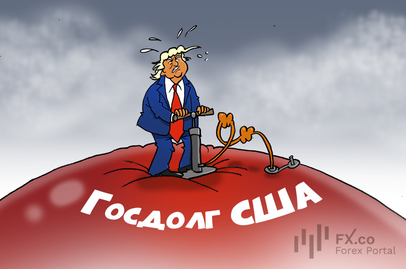 США рискуют столкнуться с долговым кризисом при Трампе