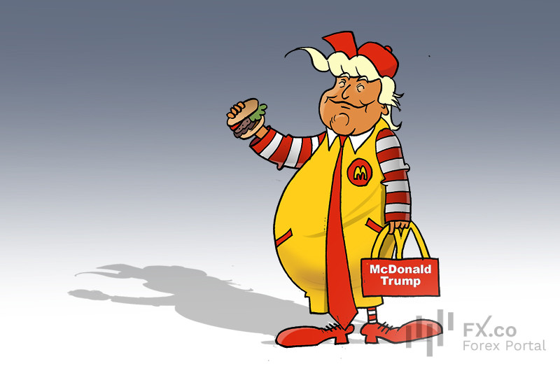 Trump hails McDonald’s as one of history's greatest companies