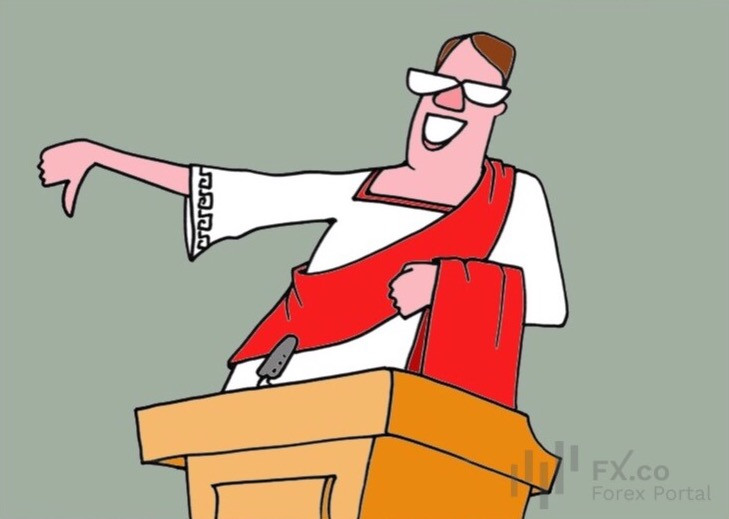 When economy sends mixed signals, Powell says, "No more rate cuts"