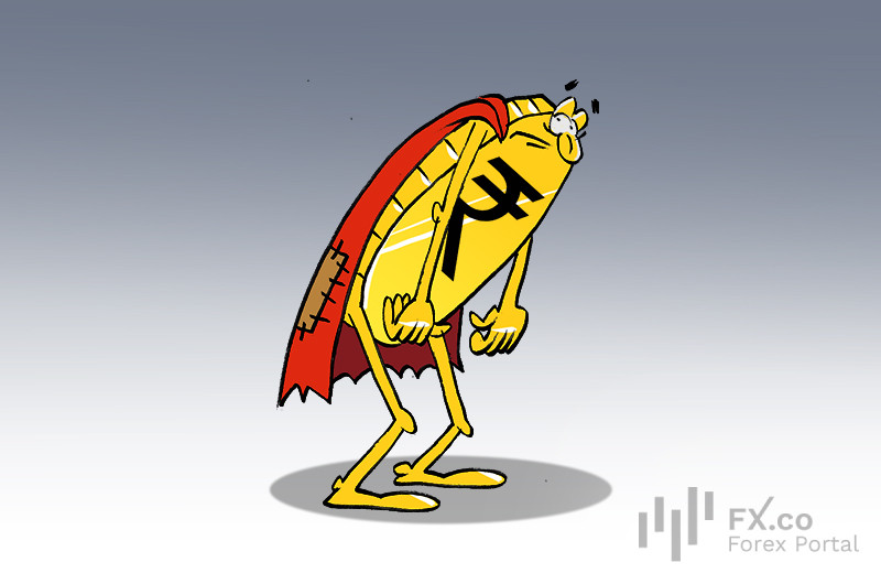 Индийская рупия стала худшей валютой Азии в 2025 году