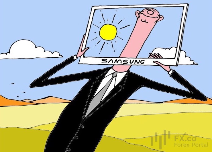 ИИ еще в планах, а акции Samsung уже в космосе